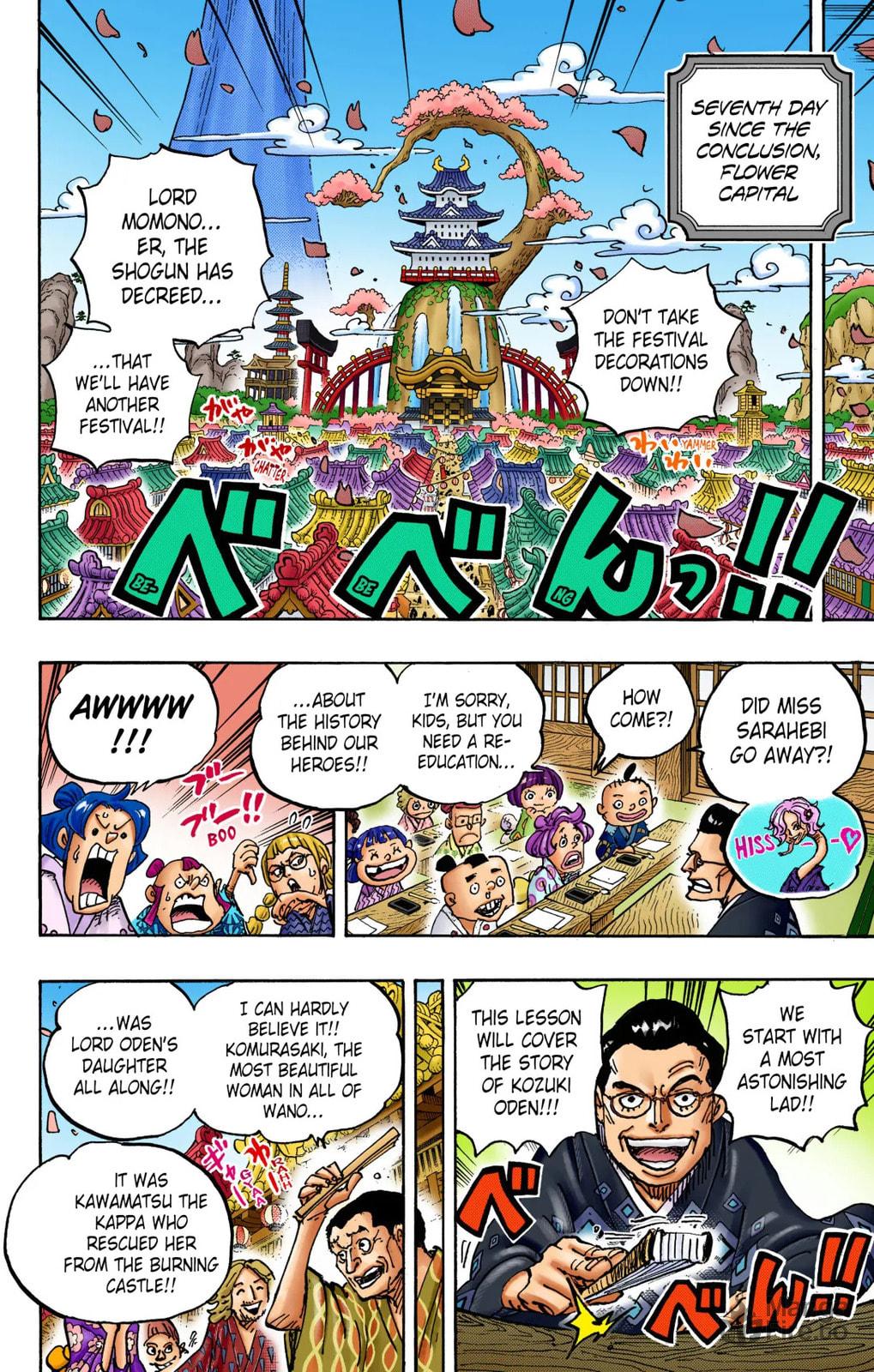 One Piece Digital Colored Chapter 1052 image 06